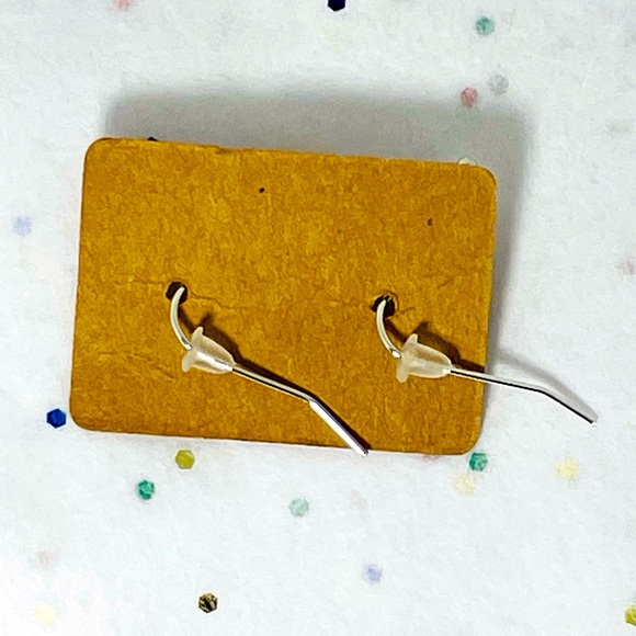 🔥sterling silver & freshwater pearl earrings jewelry gift boho beach casual - Picture 7 of 10